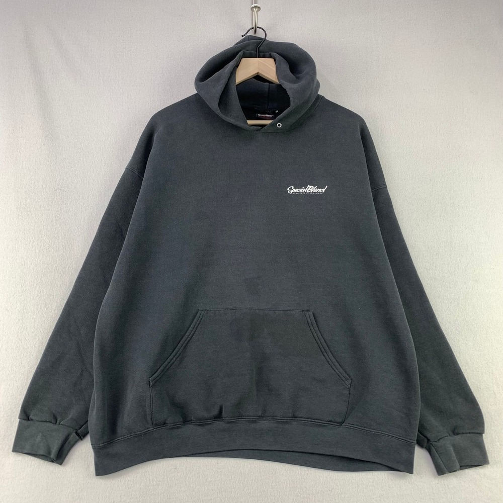 Special Blend Snowboarding Hoodie Mens XXL Black Pullover USA Made Skater Casual